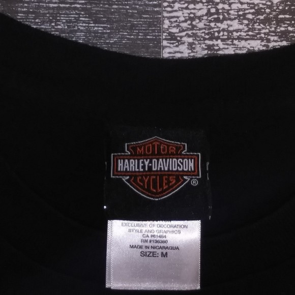 Harley Davidson Motor Cycles Apparel T-Shirt Adult M Emerald Coast FW Beach FL - Picture 6 of 8